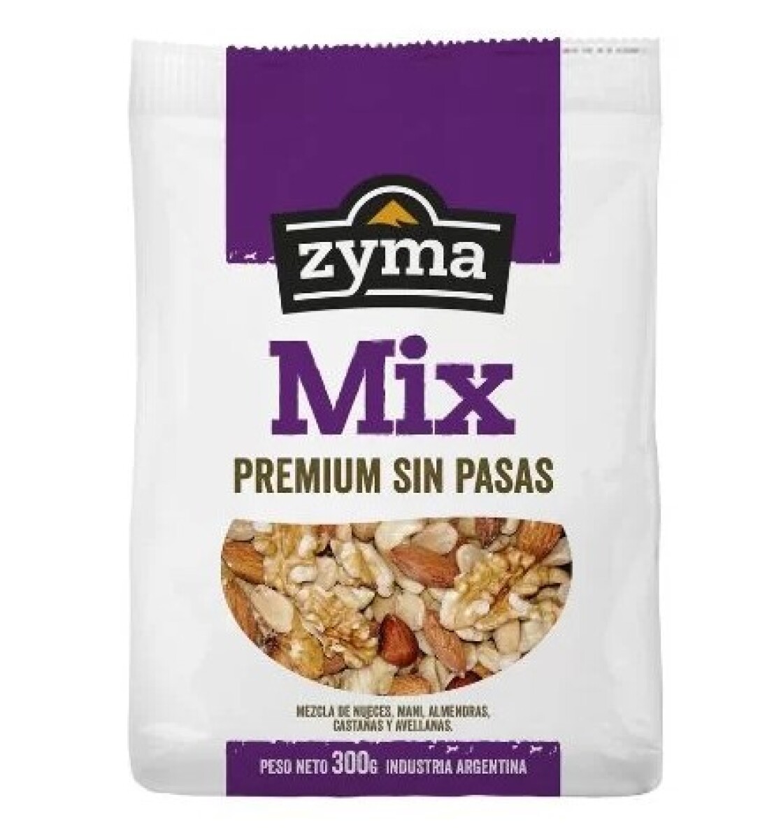 Snack mix premium frutos secos Zyma 300g 