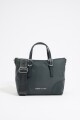 BOLSO SHOPPER MEDIANO NYLON Gris