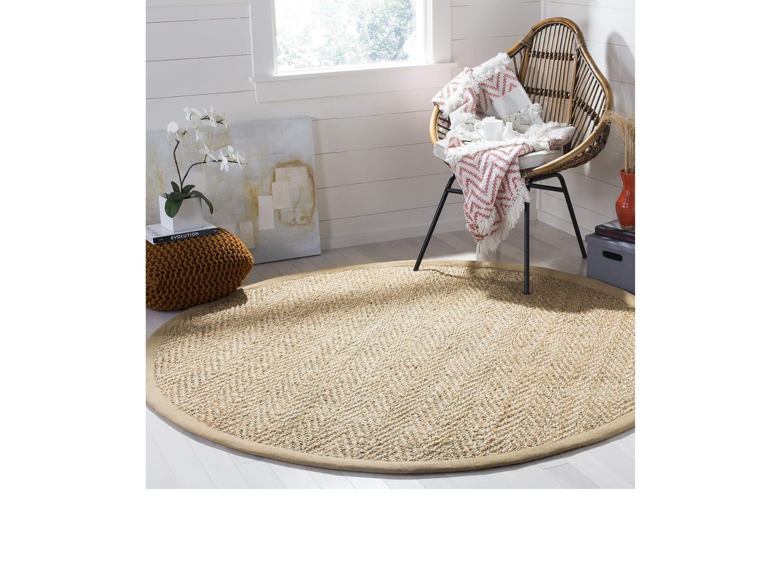 Alfombra Redonda YUTE 1.60 m 