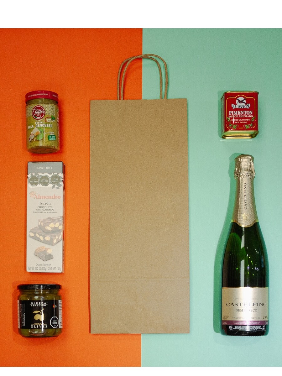 BOLSA DE KRAFT con logo 