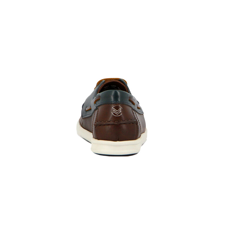 Mocasines Nauticos Hombre Starsax Cafe-marino