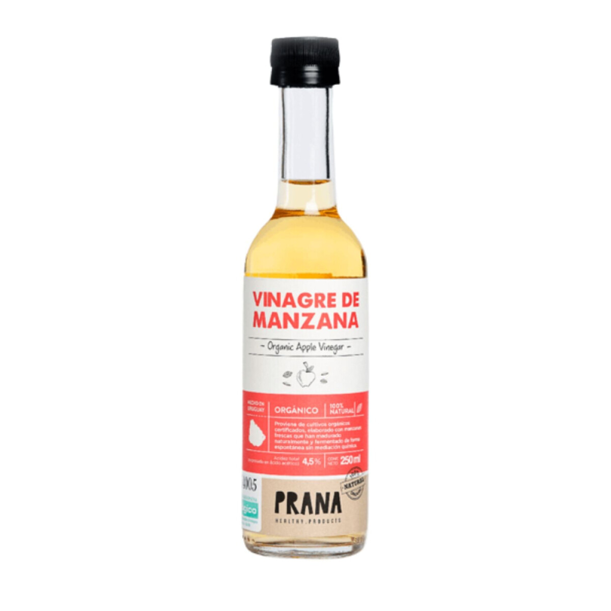 Vinagre de Manzana Prana 250ml 