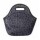Lunchera de Neopreno Brio Bolso Térmico Bebida Comida c/ Asa Animal Print Gris