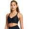 UA Infinity Low 2.0 Bra-RED BLK-001