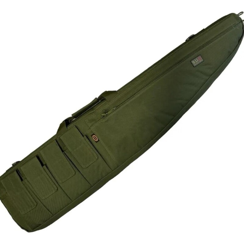 Funda Tactica Para Rifle Reforzado Con Correa 1.20mts Verde