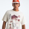 Remera regular Indigo Illusion White Dune