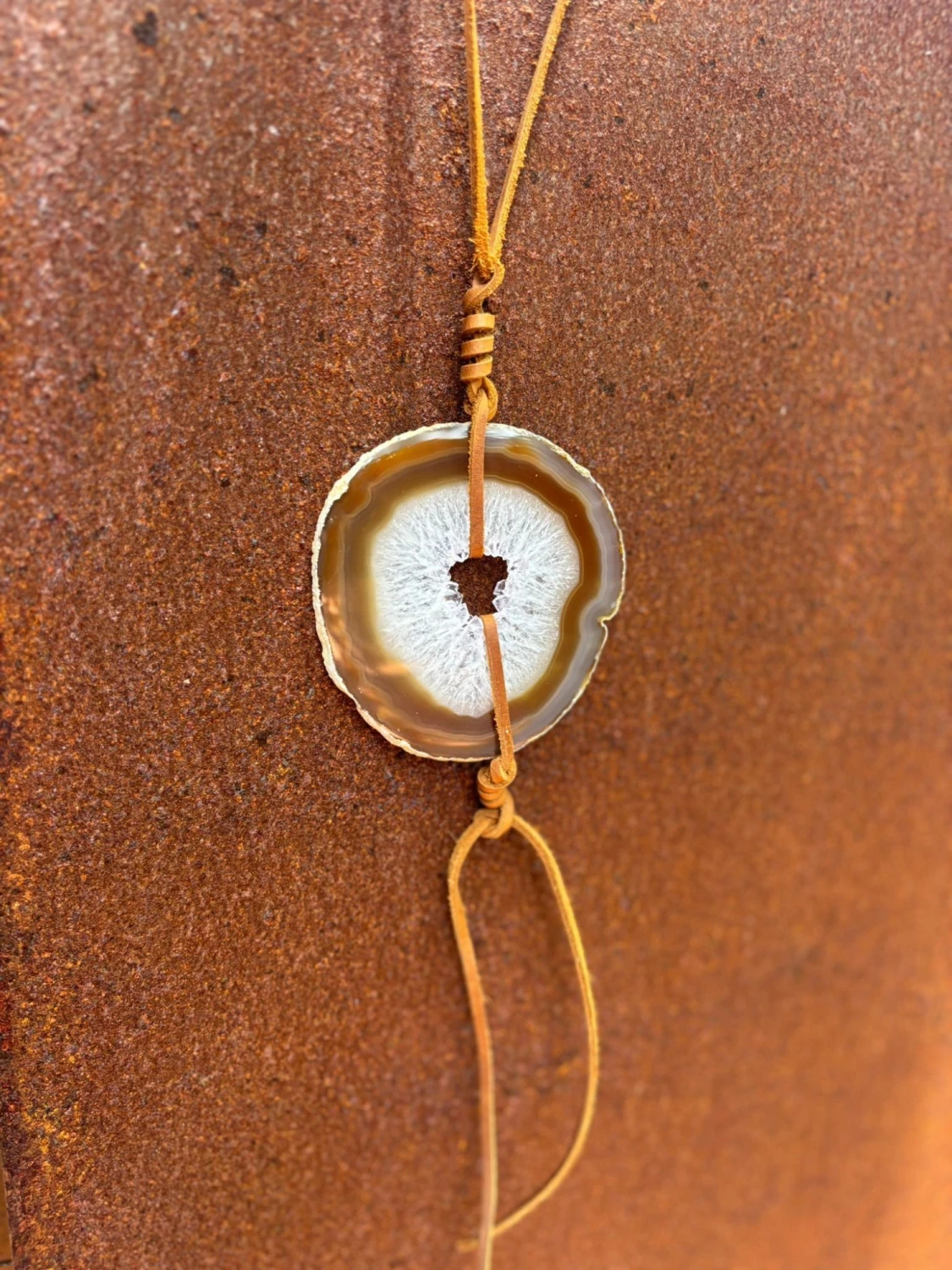 Simple Ágata Necklaces