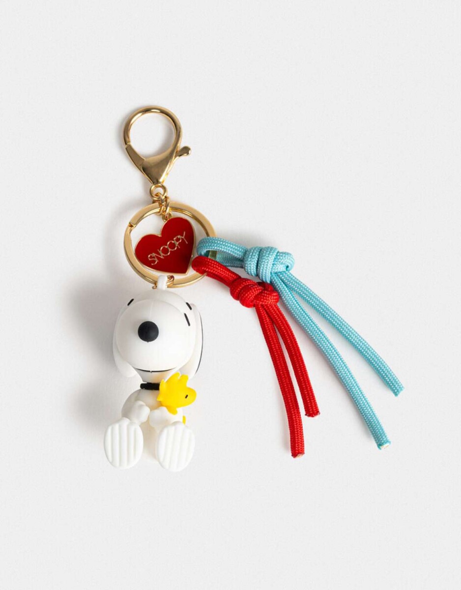 Llavero & Charm ''snoopy'' - Combinacion Multicolor 
