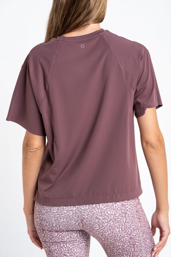 Remera Fitness Malva