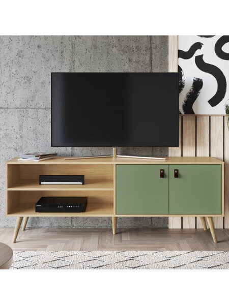 RACK DE 2 PUERTAS SAVANA VERDE