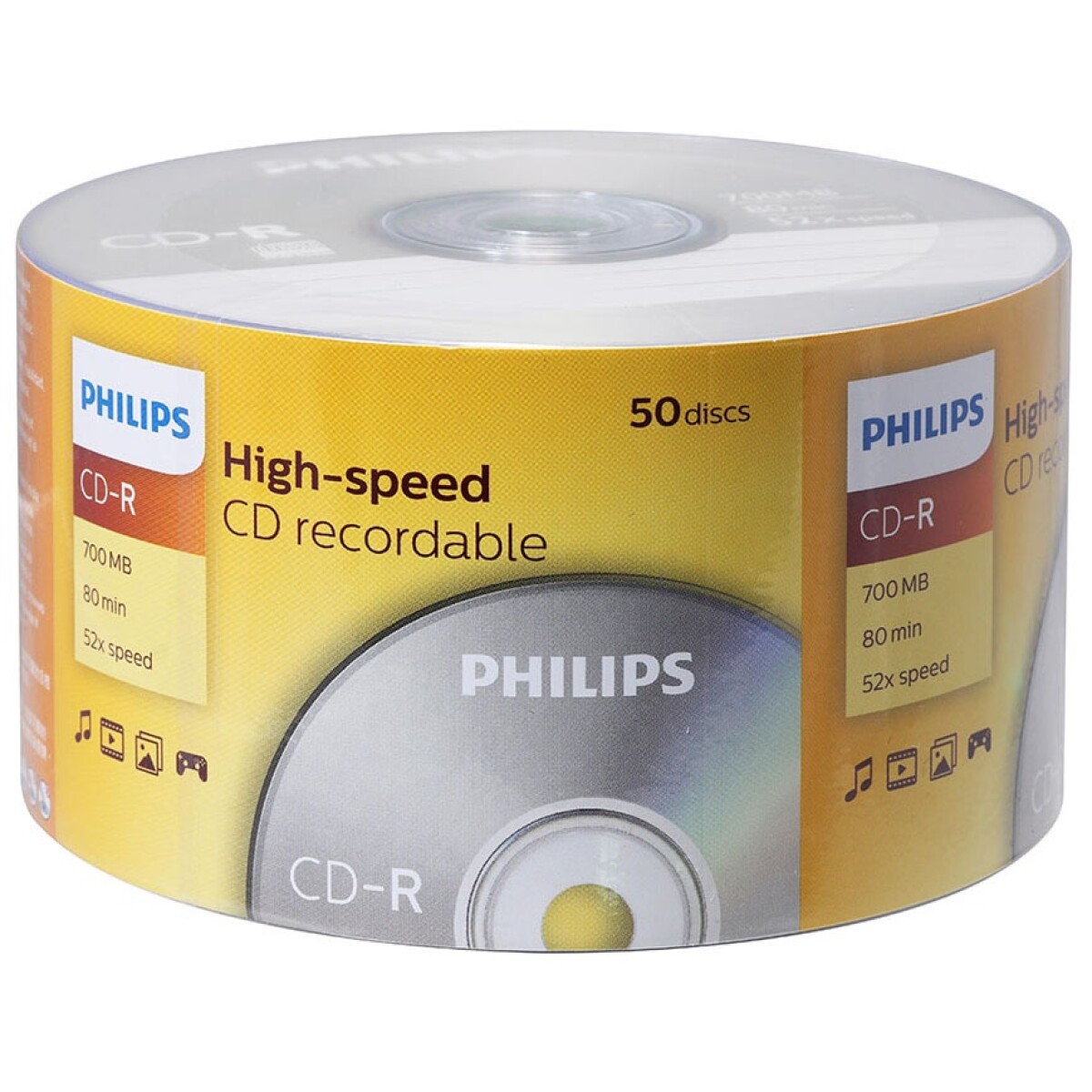 Cd-r Philips 52X 80MIN 700MB 