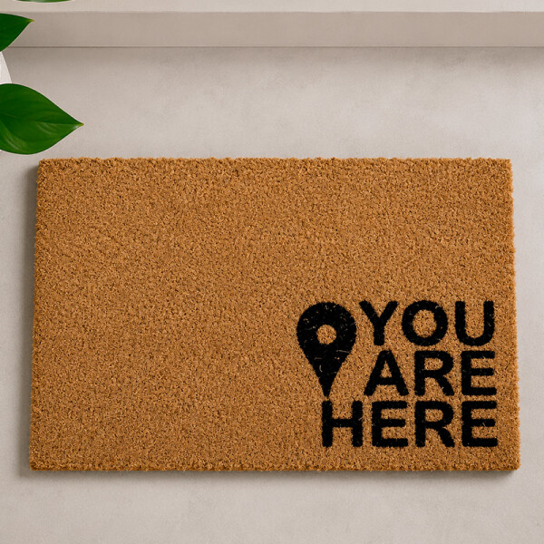 Felpudo You are Here Felpudo You are Here