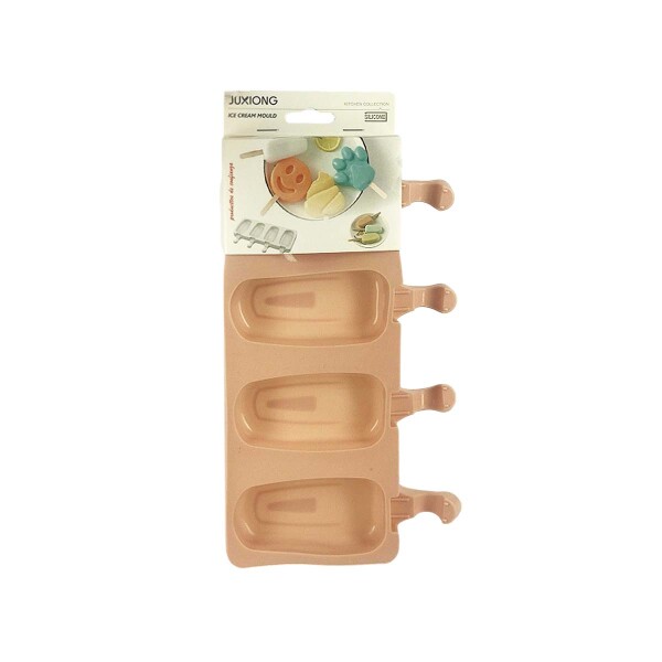 Molde silicona 4 paletas 25x14.8x2cm Molde silicona 4 paletas 25x14.8x2cm