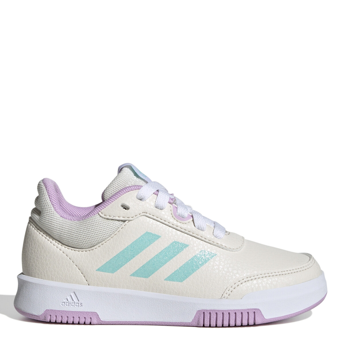 Championes de Niños Adidas Tensaur Sport Adidas - Blanco - Lila - Verde Menta 