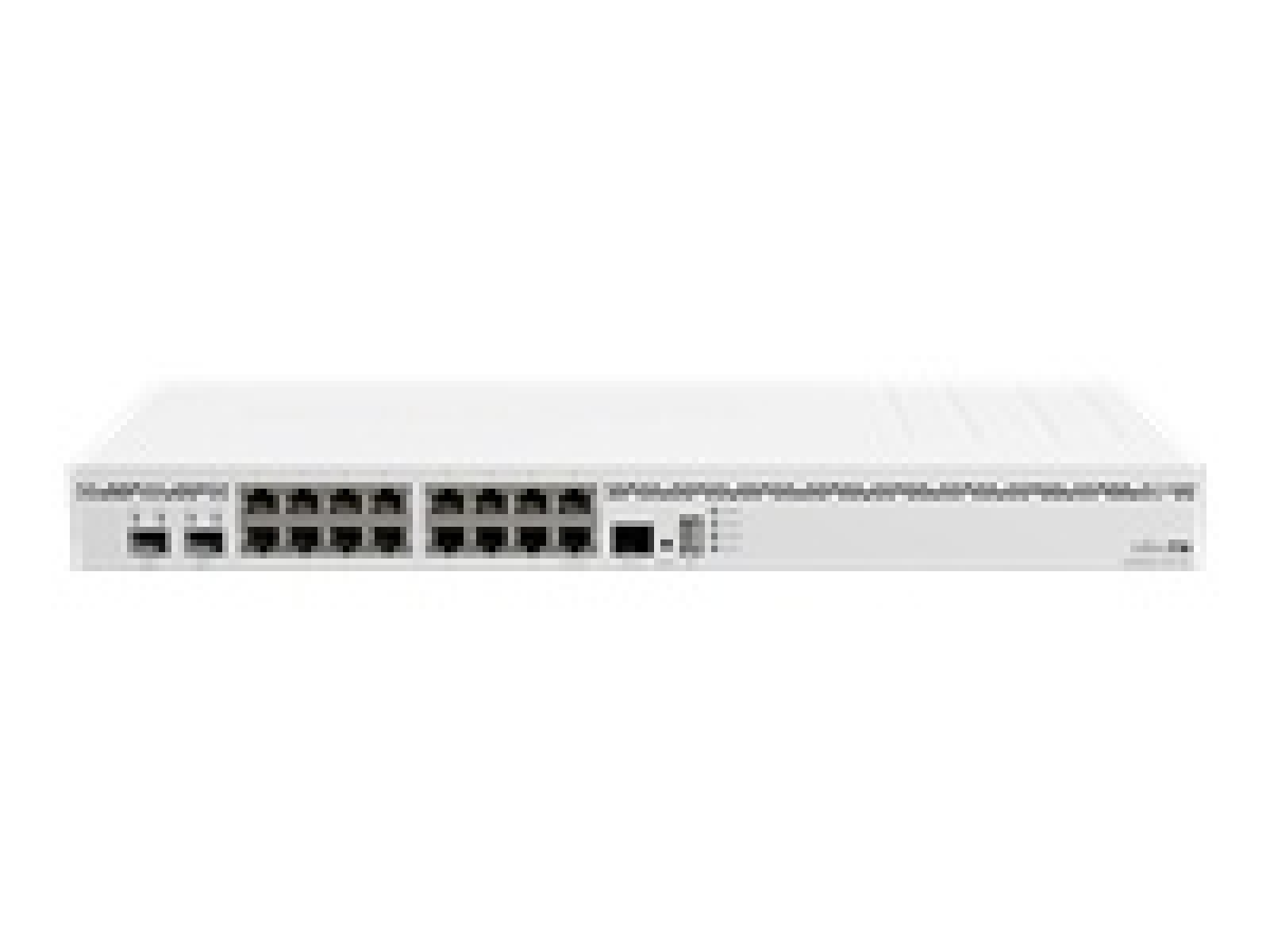 MikroTik Cloud Core Router CCR2004-16G-2S+ - Router 10GbE - montaje en rack 