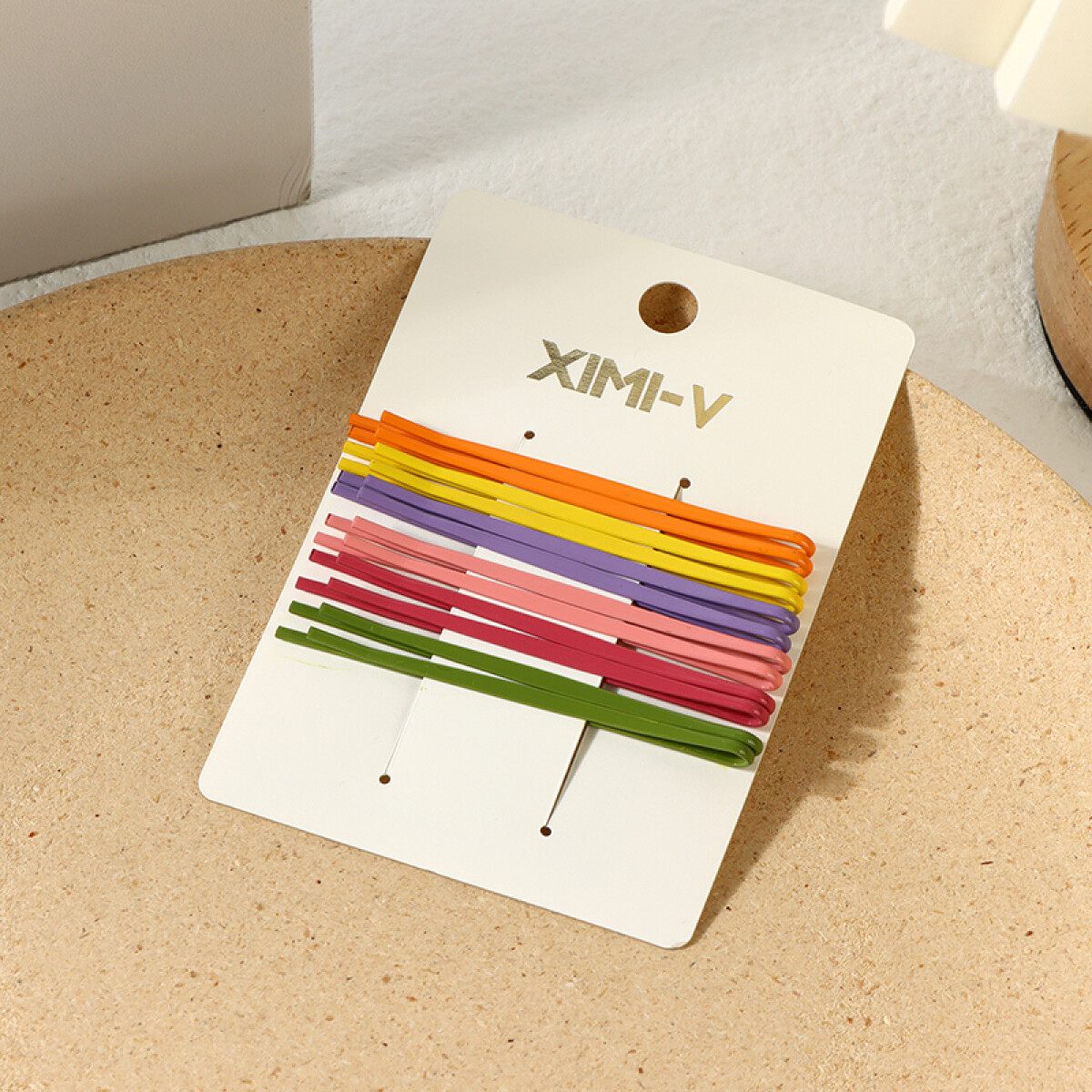 Set De Horquillas Rectas De Colores 