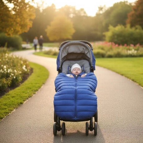 Sobre Cobertor Bebédue Para Coche Cadi Azul