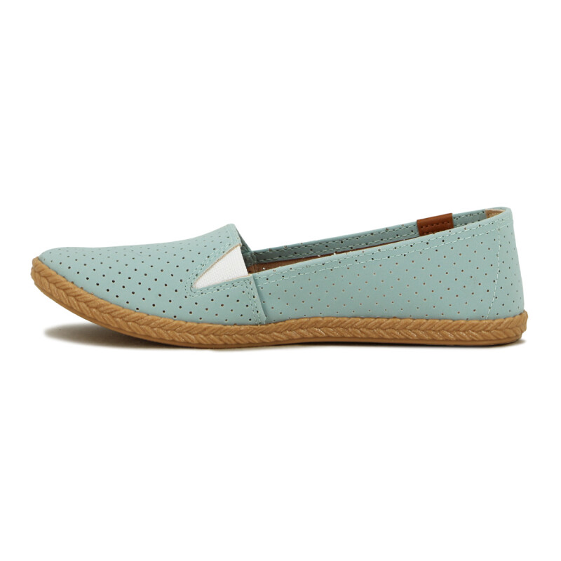 Moleca Zapatilla Casual Calada Turquesa