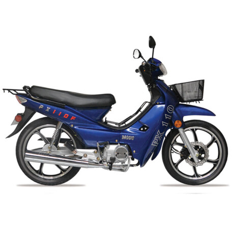 Moto Baccio PX 110 F Llantas Aleación Azul