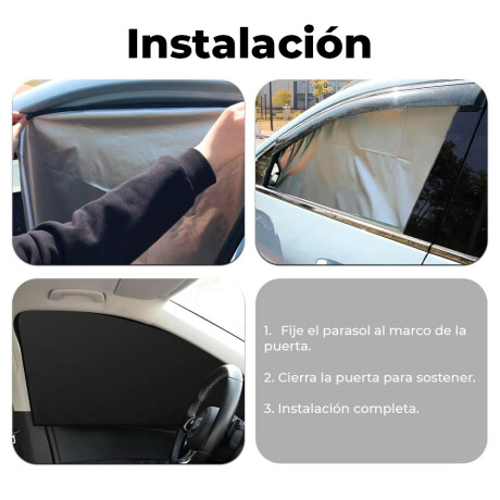 ACCESORIO INTERIOR - PARASOL MAGNETICO PARA PUERTAS X 4 - ACCESORIO INTERIOR - PARASOL MAGNETICO PARA PUERTAS X 4 -