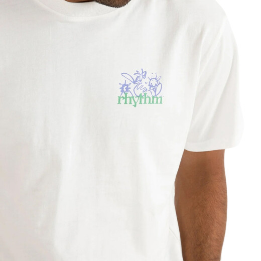 Remera Rhythm Old Growth Livin - Blanco Remera Rhythm Old Growth Livin - Blanco