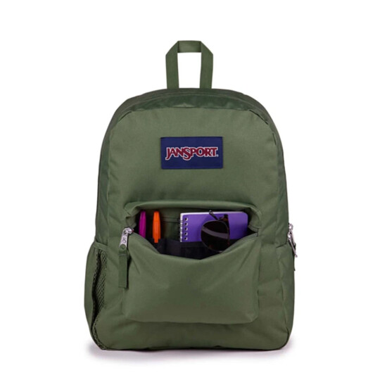 MOCHILA JANSPORT CROSS TOWN CARGO GREEN 0