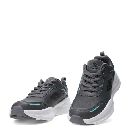 Championes de Hombre Umbro Dash Gris - Negro