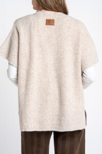 Chaleco Escote En V Mocha