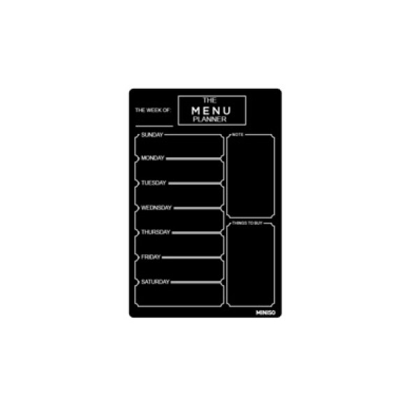 Pizarra magnética food planner Pizarra magnética food planner