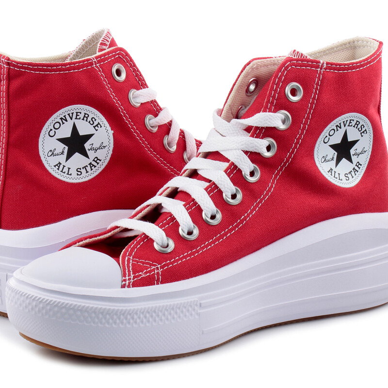 Championes Chuck Taylor All Star Move Hi de Hombre Rojo