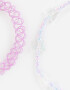 Collares Infantiles Choker Chokers Infantiles - Combinacion Bicolor