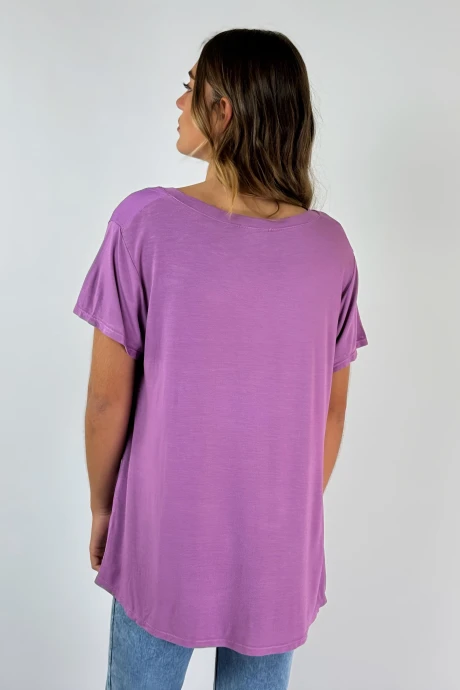 BLUSA GROSELLA violeta l/xl