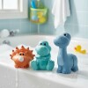 Juego baño DINOS lavables BUBA silicona Juego baño DINOS lavables BUBA silicona