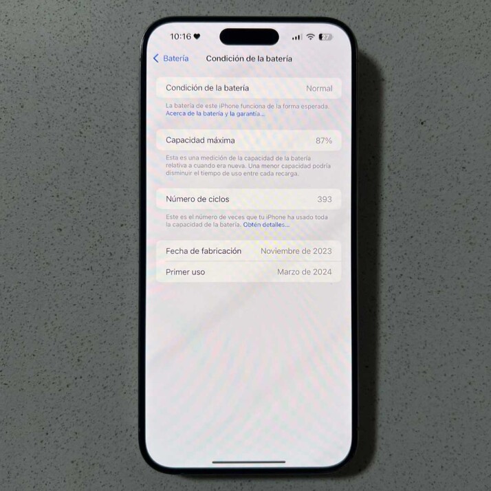 iPhone 15 Pro Max 256 GB - Natural Titanium iPhone 15 Pro Max 256 GB - Natural Titanium