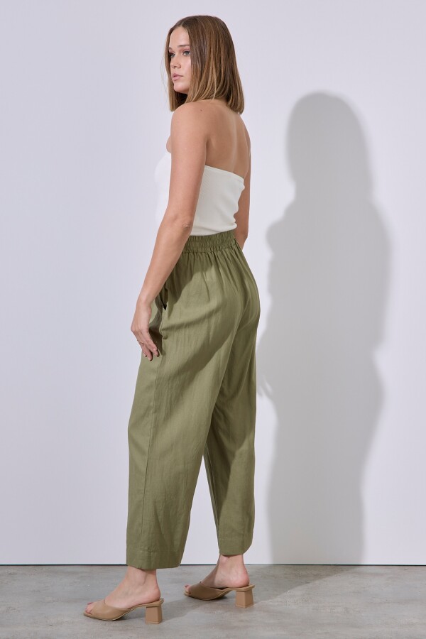 Pantalon Lino OLIVA