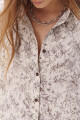 CAMISA JULIETA FLORES NATURAL