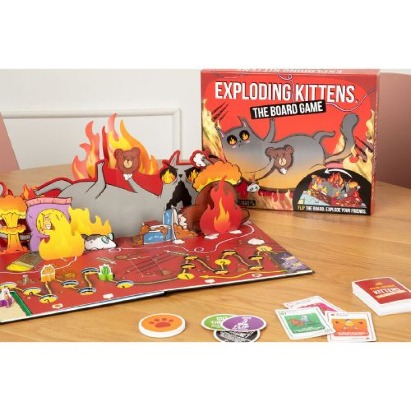 Exploding Kittens- Juego en Tablero New Exploding Kittens- Juego En Tablero New