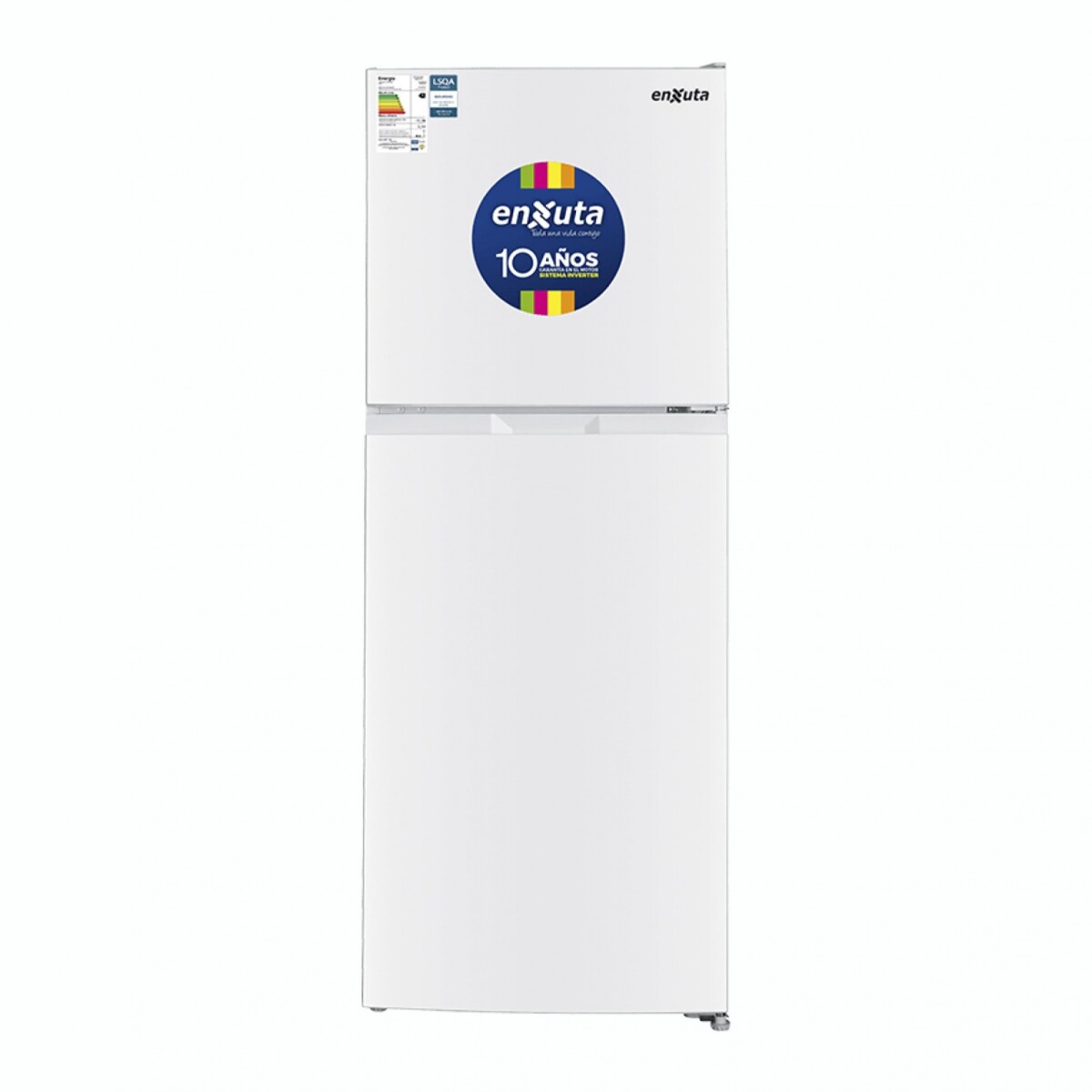 Refrigerador Inverter ENXUTA RENX22215W Capacidad 197Lt Frío Seco 