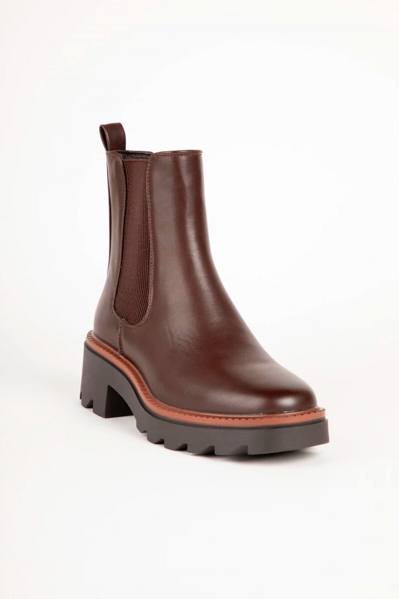 BOTA MUJER PADDOCK MINSET Marron
