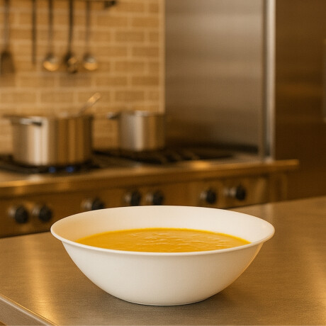 Compotera honda 15x4cm melamina blanco 379ml Concasse Compotera honda 15x4cm melamina blanco 379ml Concasse