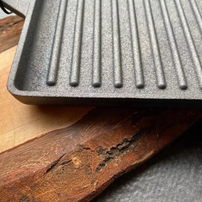 Plancha Hierro Fundido Wayu Con Azas Iron Cast Griddle Plancha Hierro Fundido Wayu Con Azas Iron Cast Griddle