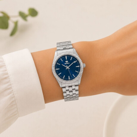 Reloj Marea Watch B21197011 Acero y Azul