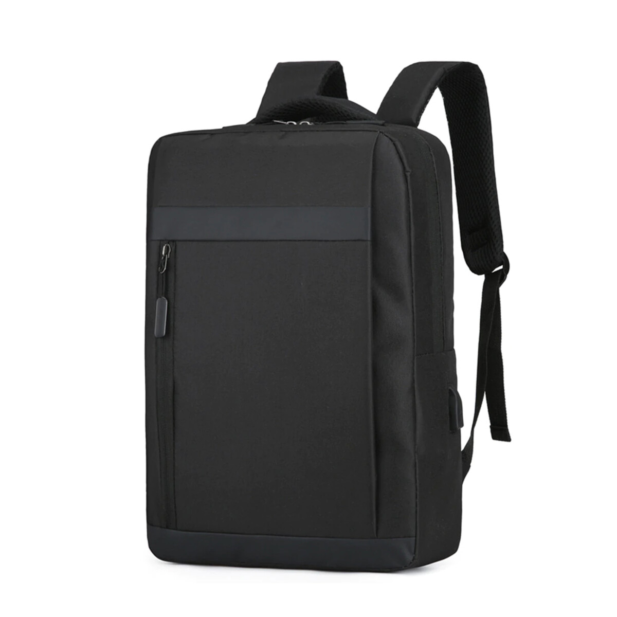 Mochila para Notebook Impermeable con USB - NEGRO 