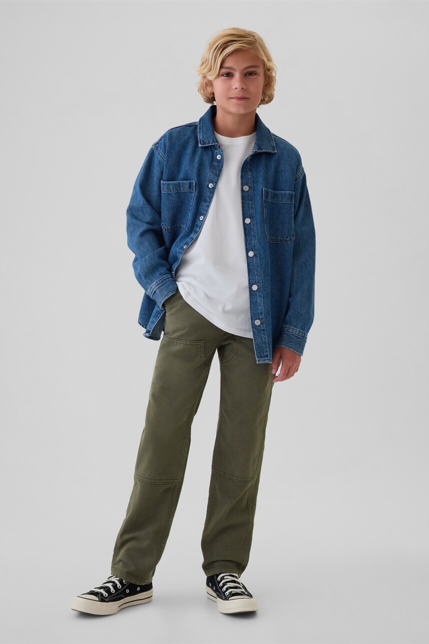 Pantalón Original Carpenter Niño Mineral Green