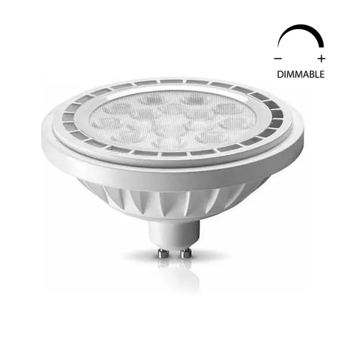 Lámpara LED Dimerizable AR111 12W 38º Cálida 