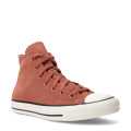 Championes Unisex Converse Ctas Hi Chuck Taylor All Star Marrón - Blanco