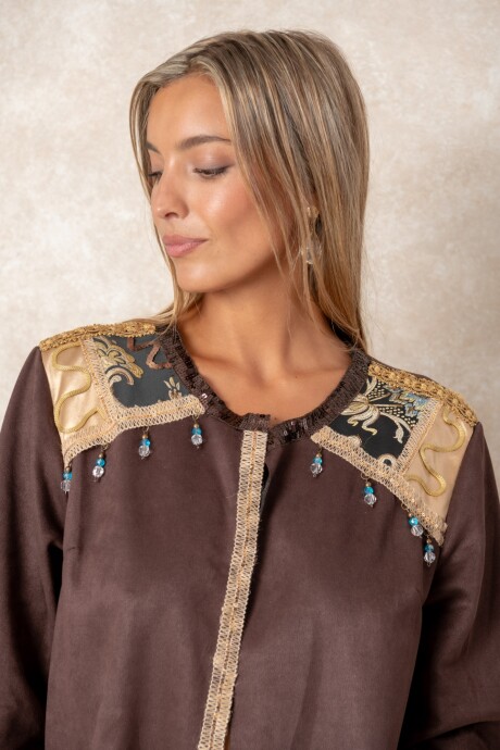 CHAQUETA BETTY Chocolate