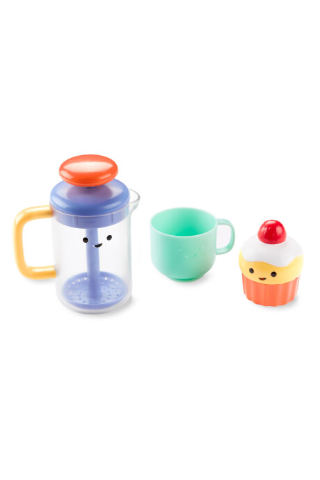 Juego de baño, café espumoso Sin color