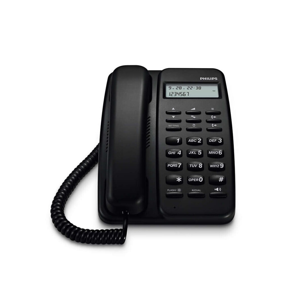 Teléfono Con Cable Philips 