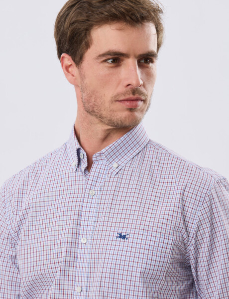 CAMISA CUADROS Azul